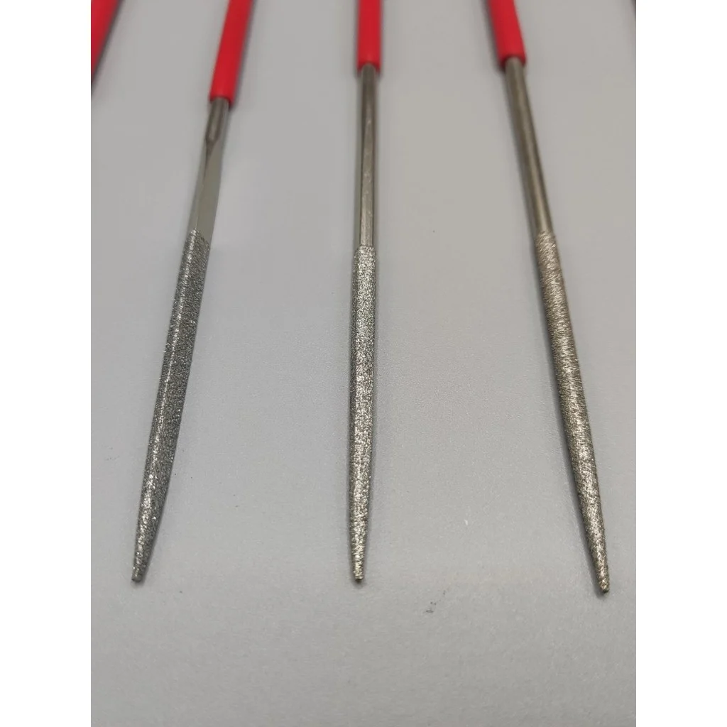 Bộ Dũa Kim Cương Mini 10 Cái Đường Kính 3-4mm Dùng Mài Nhựa, Kim Loại DIY, ảnh 5