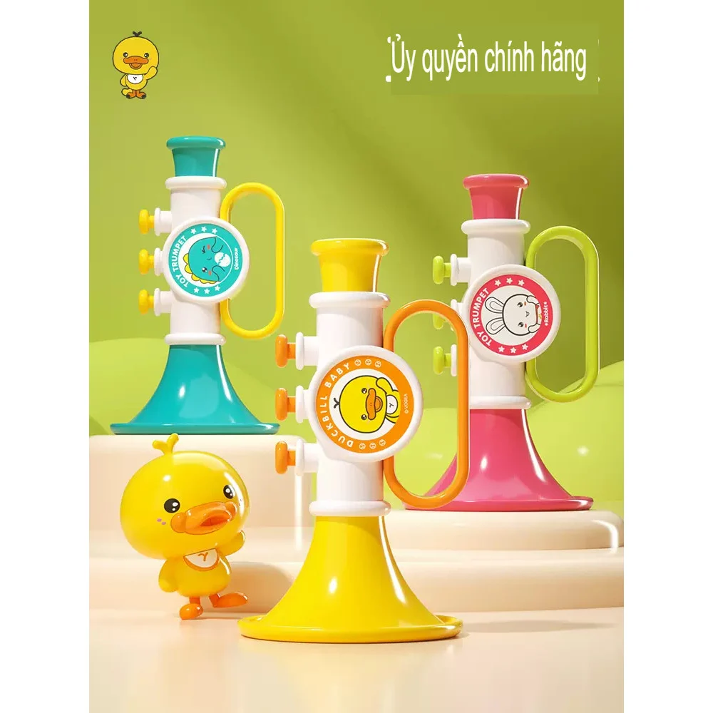 Kèn TRUMPET Tập Cơ Miệng Cho Bé – Giúp Bé Chậm Nói Luyện Thở Tăng Dung Tích Phội8