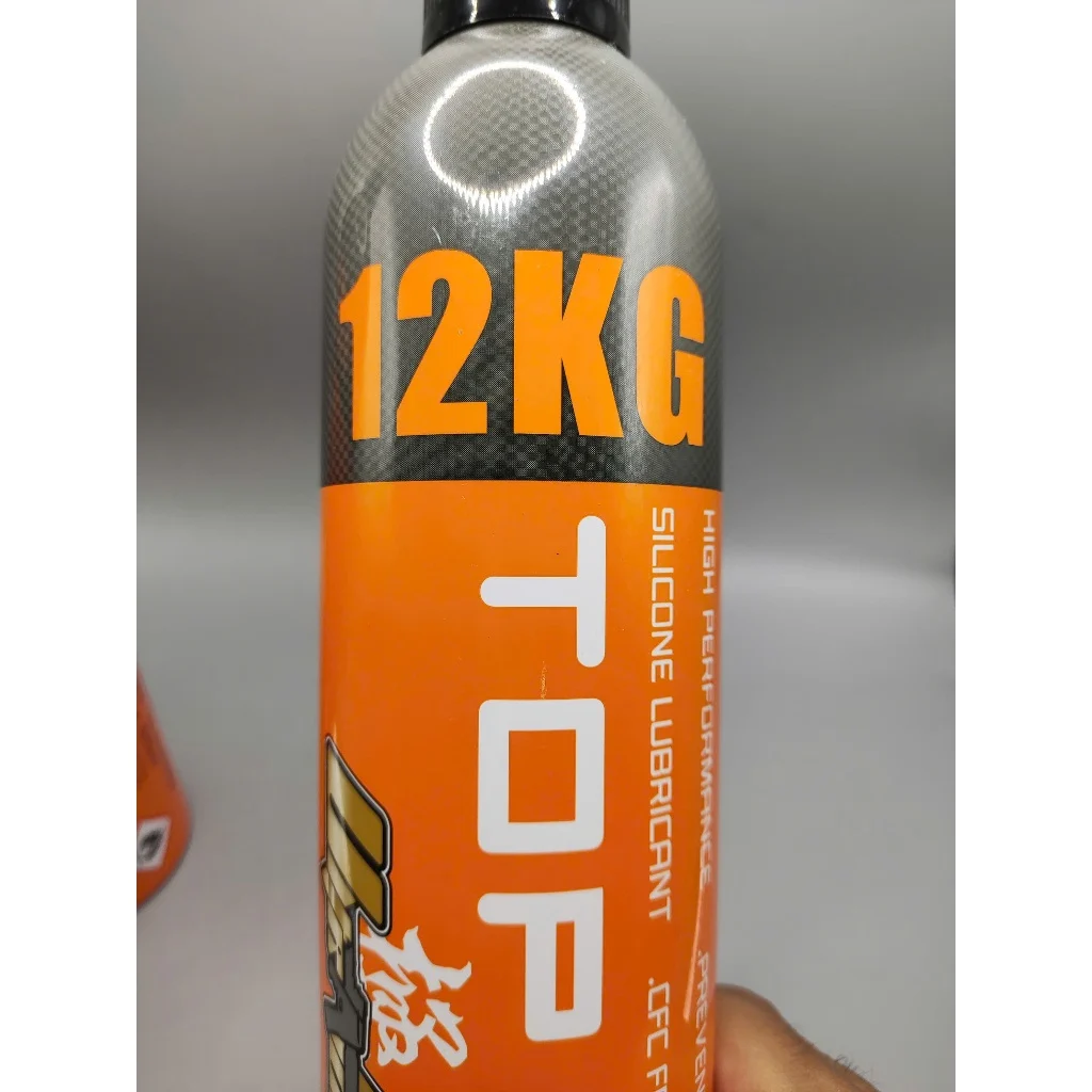 [Hàng Cao Cấp] Lon Khí Lạnh Có Silicon 12kg Dùng Cho Máy Lạnh Tủ Lạnh Và Hoạt Động Ngoài Trời, ảnh 4