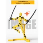Mô Hình Action Figure Dummy DIY Điều Chỉnh Hành Động Trang Trí, ảnh 2