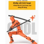 Mô Hình Action Figure Dummy DIY Điều Chỉnh Hành Động Trang Trí, ảnh 4