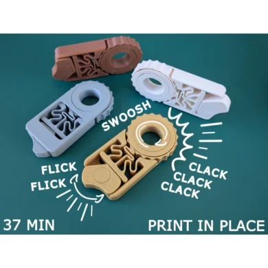 Fidget Clicky – Đồ Chơi Xả Stress In 3D
