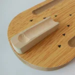 Bộ đồ chơi bowling mini để bàn bằng gỗ – Đồ chơi giáo dục sáng tạo cho trẻ em, chất liệu gỗ thật, ảnh 4